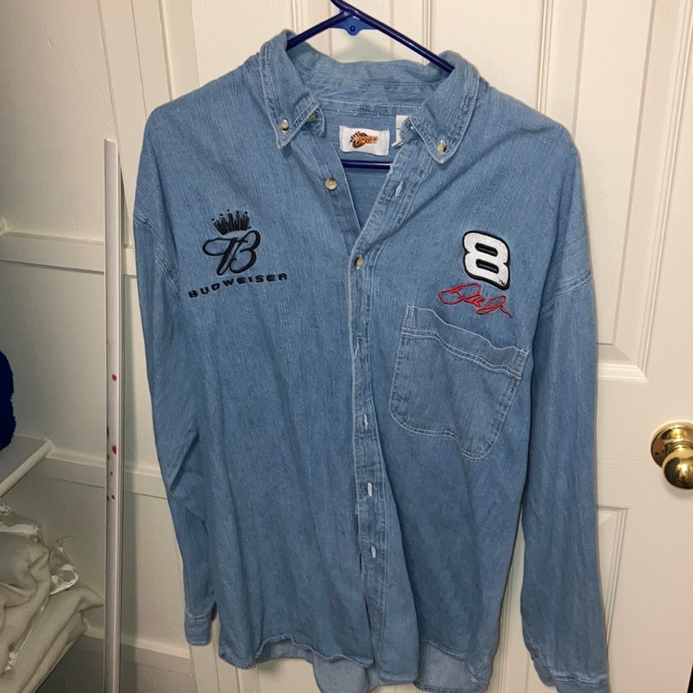 Vintage Dale Jr denim bottom up